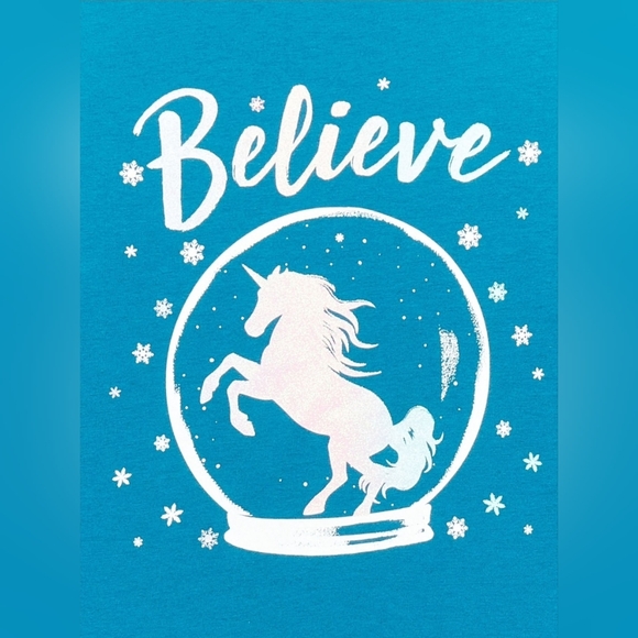 Wonder Nation Girls’ Long Sleeve Graphic T-Shirts, 2-Pack, Size XS, (4/5) - Picture 3 of 3